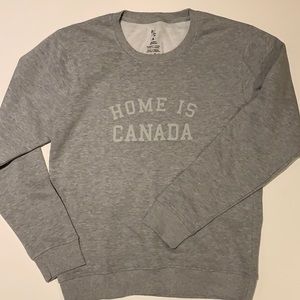 Heather Gray cotton sweatshirt